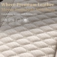 thumbnail image 5 of Car Seat Covers Full Set Fit for Kia Sorento 2003-2026, Premium Faux Leather Seat Protectors, Breathable, Waterproof & Anti-Slip Full Wrapping Edge Seat Covers (Beige, Full Set), 5 of 7