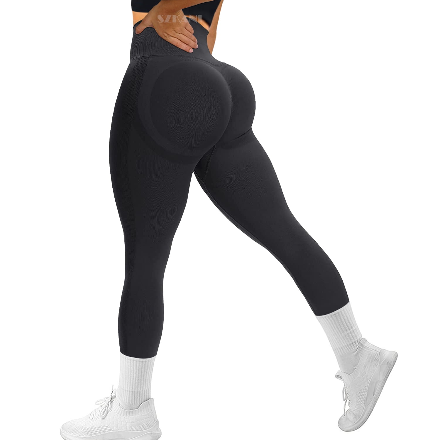 Walifrey Seamless Butt Lifting Leggings for Women Workout, High