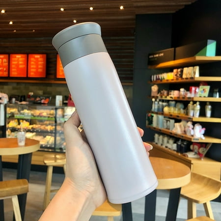 

Thermos Cup Insulation Cup With Tea Making Compartment Durable Cup For Drinking Coffee Tea Juice