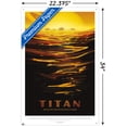 thumbnail image 3 of NASA - Titan Travel Poster Wall Poster with Pushpins, 22.375" x 34", 3 of 6