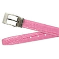 thumbnail image 2 of CTM® Leather Croc Print Belt, 2 of 2