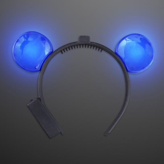FlashingBlinkyLights LED Mouse Ears Headband