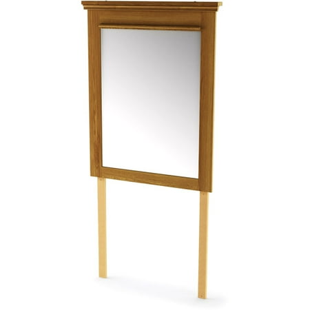 South Shore Versa Mirror in Golden Oak