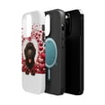 thumbnail image 2 of DistinctInk Tough Case for Apple iPhone 13 PRO (6.1" Screen), Compatible with MagSafe Charging - Valentine's Day Curly-Coated Retriever Puppy, 2 of 6