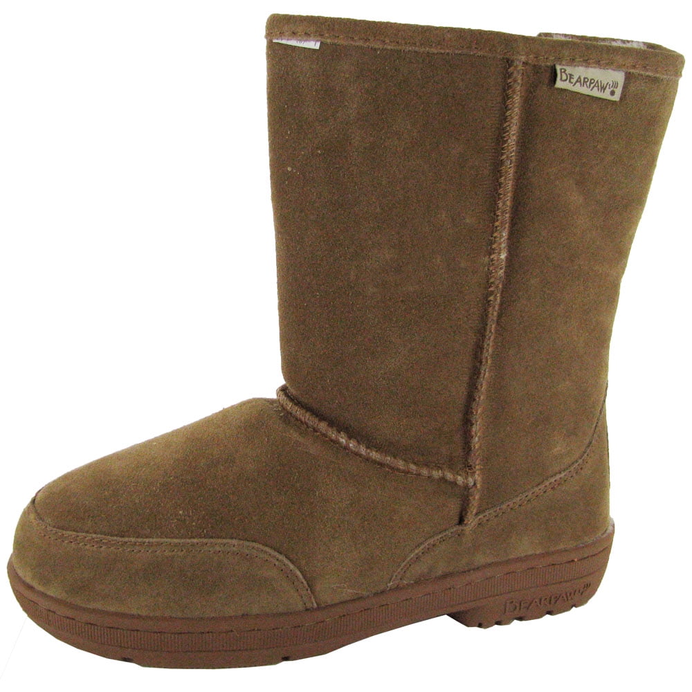 Suede Sheepskin Boot,Hickory 