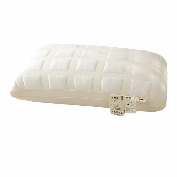 LAMIRO Bed Pillows Thick Bed Pillows for Sleeping, Soft and Cozy Filling, Breathable and Skin Friendly, for Back, Stomach Or Side Sleepers, Memory Foam and Down Alternative 30''X19''