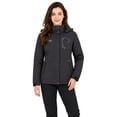 thumbnail image 2 of Women's Waterproof Insulated Ski Jacket - Warm Winter Snow Coat with Fleece Lining for Hiking & Outdoor Sports Dark Grey X-Large, 2 of 9