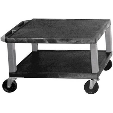 H. Wilson WT1642E-PE Open Shelf Utility & Audio Visual Carts - Purple