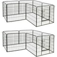 ALEKO Heavy Duty Pet Playpen Dog Kennel Pen Exercise Cage Fence, 16