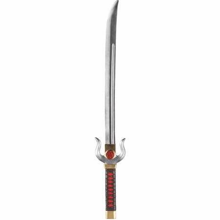 Plastic Ninja Swords - Shadow Ninjas Night Fury Katana Sword Adult Halloween Costume Accessory