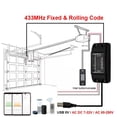 thumbnail image 2 of Contrôleur Wifi Intelligent Ouvre-Porte de Garage 433mhz Récepteur de Télécommande Universel à Code Roulant Fixe, Plus Précis et Stable, 2 of 6