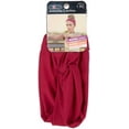 thumbnail image 2 of (3 pack) Scunci Wide Turban with Printed Reflective U - Black, 2 of 3