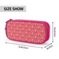 thumbnail image 4 of TEQUAN Large Capacity Pencil Case, Pink Hearts Love Cute Panda Pattern Pencil Pouch 2 Compartments Pencil Bag (Pink), 4 of 7