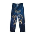 thumbnail image 4 of Balery Men'S Beautiful New Year 2024 Pants,Sleepwear Pants,Pajama Pants,Pj Bottoms Drawstring And Pockets-Xx-Large, 4 of 9