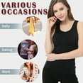 thumbnail image 6 of Women's Cami Shaper with Built in Bra Seamless Tummy Control Camisole Tank Top Underskirts Shapewear Body Shaper, 6 of 7