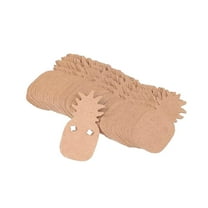 FRCOLOR 100 PCS Pineapple Gingerbread Man Hanging Decorations Garland