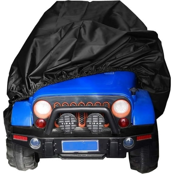 Kids Ride-On Toy Car Cover， Outdoor Protective Cover for Children's Electric Vehicles- Universal Fit,Waterproof Windproof Snow Dust Protection,55" x 33" x 32"
