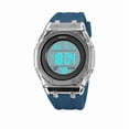 thumbnail image 2 of Reloj de Hombre Digital Steiner Traslúcido 5 Atm Wateresist Azul, 2 of 4
