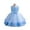 Sky Blue, variant on Girls Sleeveless Tulle Sequin Bow Party Dress Elegant Princess Birthday Wedding Formal Gown Children’s Special Occasion Wear
