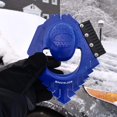 Snow Joe SJEGDZ Ice Dozer Ice and Snow Scraper Tool Squeegee Brush