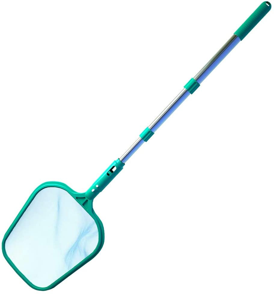 Skimmer Cleaner Swimming Pool Spa Tool for Cleaning Swimming Pool Leaves & Debris Professional Heavy Duty Pool Leaf Skimmer Deep Water Cleaning net OYD Pool Skimmer