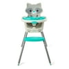 Infantino Grow-With-Me 4-in-1 Convertible High Chair, Racoon