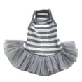 thumbnail image 5 of Cotton Pet Dress - 1 Piece | Lovely Stripe Pattern & Exquisite Edging | Thin Skirt for Daily Wear, 5 of 8