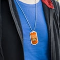 thumbnail image 3 of After This We're Getting Tacos Running Runner Marathon  Military Dog Tag Pendant Necklace with Chain, 3 of 4