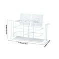 thumbnail image 3 of Wall Mounted Toothbrush Storage Rack, Non Perforated Bathroom Holders, Mouthwash Cup Set, Iron Material, Multi Functional Storage, Stable Load Bearing, Fashionable Appearance, Easy To Clean, 3 of 6