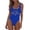 Z3-Blue, variant on One Piece Swimsuits for Women Team Bride Bathing Suit Removable Pad Padded Bridesmaid Adjustable Tie Back Bridal High Cut Swimwears Bodysuit