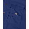thumbnail image 5 of sogami Men's Short Sleeve Fishing Shirts with Pockets Wicking Fabric Outdoor Shirt, 5 of 7