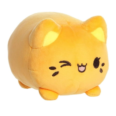 Aurora - Small Mango Tasty Peach - 7" Meowchi - Enchanting Stuffed Animal