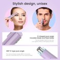 thumbnail image 2 of Ear and Nose Hair Trimmer for Women, 2026 Professional Painless 2 in 1 USB Rechargeable Eyebrow & Facial Hair Trimmer, Precision Tool with Powerful Motor and Dual-Edge Blades, IPX7 Waterproof, 2 of 6