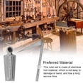 thumbnail image 5 of 2-Piece Stainless Iron Taper Gauge Set - 0-15mm Measuring Range, 0.1mm Precision - Portable Wedge Feeler Gauges for Inner Diameter & Aperture Measurement, Easy-Carry Hole Sizing Tools with Clear, 5 of 5