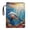 Ocean Dolphin Theme, variant on HELLHERO Book Cover Sleeve Pouch Book Organzier Holder Polyester Fabric Handle Storage & Portability with Lightweight Reusable Donut Sloth