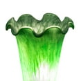thumbnail image 3 of 7" High Green Pond Lily Accent Lamp, 3 of 7