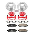 thumbnail image 2 of PowerStop Rear Z23 Evolution Sport Brake Pad and Rotor Kit with Red Powder Coated Calipers Fits: FORD Select Models KC1890A, 2 of 2