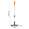 thumbnail image 3 of RKSTN portable broom 2 In 1 Scalable Cleaning Floor Scrub Brush Floor Brush With Handle Grout Brush Scrape V-Shape Stiff Bristle Cleaning Brush With Squeegee 180° Rotating, 3 of 7
