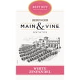 thumbnail image 2 of Beringer Main and Vine White Zinfandel, Pink Wine, 1.5L, 10% ABV, 2 of 4