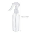 thumbnail image 2 of Unique Bargains 120ml Spray Bottles Refillable Mist Sprayer Plastic Clear 4 Pack, 2 of 4