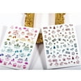 thumbnail image 3 of 16 Sheets Christmas Nail Sticker Festive Snowman Nail Decal Manicure Sticker, 3 of 8