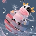 thumbnail image 3 of Musical Dancing Cows Toy Durable Swinging Cow Model Ornaments for Kids Families Christmas Gifts, 3 of 5