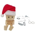 thumbnail image 3 of Adorno de muñeca de madera con 12 expresiones divertidas para salpicadero de coche. Estilo A, 3 of 8