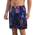thumbnail image 2 of Pofeuu Fantasy Dragon In Cathedral Prin Men's Swim Trunks Quick Dry Bathing Suit Swimming Board Shorts Mesh Lining Beach Swimwear-Medium, 2 of 6