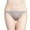 Gray, variant on HUPOM Cotton Seamless Underwear Women Girls Underwear Bikini Leisure Tie Banded Waist Multi-color 3XL