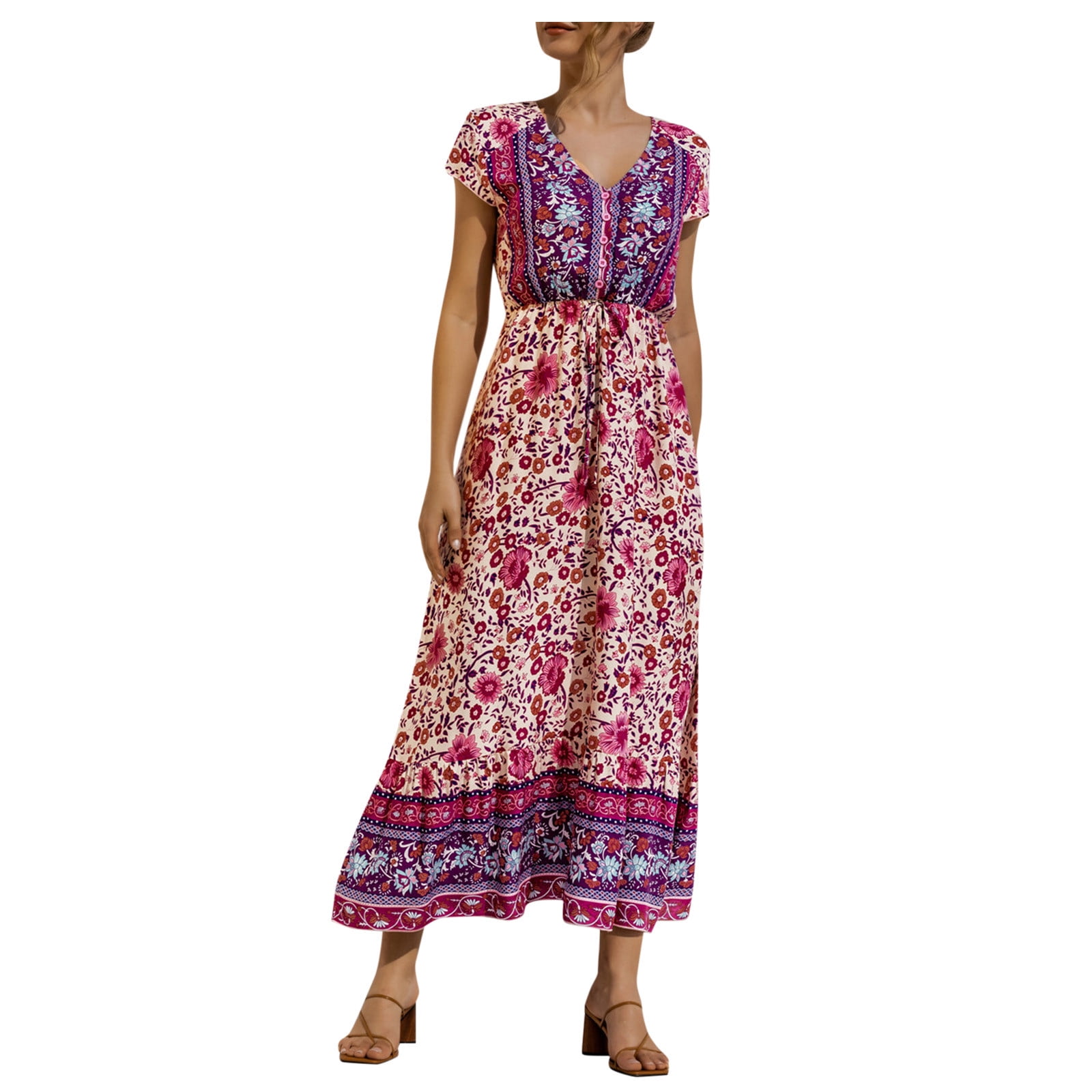 Women Maxi Dresses for 2022 Summer Boho Tribal Cyprus | Ubuy