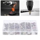 thumbnail image 1 of Insertar 150 Piezas Juego De Tuercas De Inserción De Tuerca De Remache De aleación De Zinc M3 M4 M5 M6 M8 M10 Accesorios De Hardware, 1 of 7