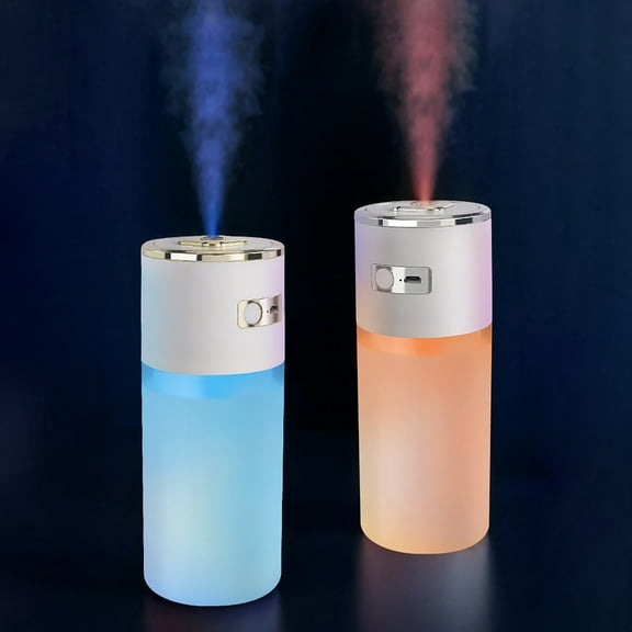 AZXY Humidifiers for Bedroom,Cool Mist Humidifiers for Home Large Room,Travel Humidifier for Car Plants Desktop Kids with Light,Small Humidifier Quiet Clearance