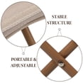 thumbnail image 2 of AURARMLET Kids Step Stool Collapsable Stool Khaki Oxford Cloth for Women Sports Events 1Pack, 2 of 8