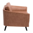 thumbnail image 2 of ZUO Divinity Modern Polyurethane Upholstered Sofa in Brown, 2 of 14